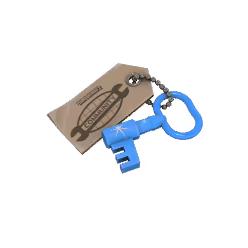 Non-Craftable Blue Moon Cosmetic Key