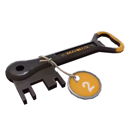 Non-Craftable Orange Summer 2013 Cooler Key