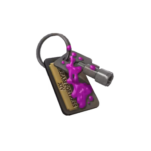 Non-Craftable Scream Fortress XIV War Paint Key